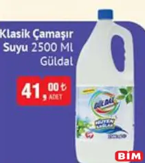 GÜLDAL KLASİK ÇAMAŞIR SUYU 2500 ML